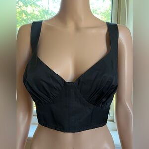 Wild Fable Black Smocked Tube Top